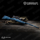 Realtree Fishing Blue Gun Skin Vinyl Wrap
