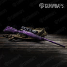 Stone Amethyst Marble Gun Skin Vinyl Wrap