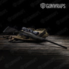 Textured Honeycomb Gun Skin Vinyl Wrap