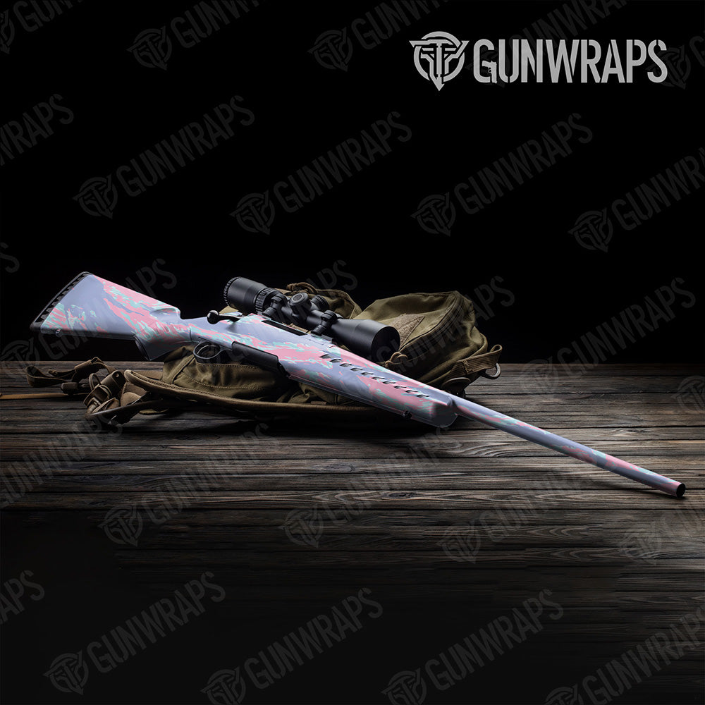 Vietnam Tiger Stripe Cotton Candy Gun Skin Vinyl Wrap