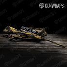 Vietnam Tiger Stripe Militant Yellow Gun Skin Vinyl Wrap