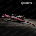 Vietnam Tiger Stripe Red Tiger Gun Skin Vinyl Wrap