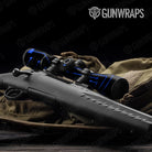 Scope Circuit Board Blue Gun Skin Vinyl Wrap