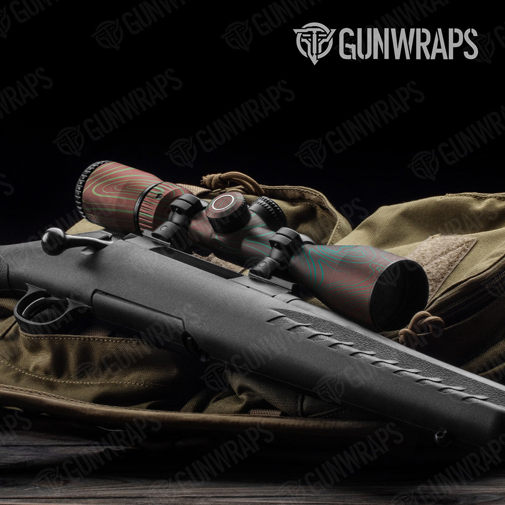Damascus Fiesta Gun Skin Vinyl Wrap