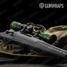 Digital Mardi Gras Gun Skin Vinyl Wrap