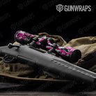 Erratic Magenta Tiger Gun Skin Vinyl Wrap