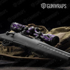 Erratic Purple Tiger Gun Skin Vinyl Wrap