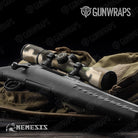 Nemesis Woodlands Wolf Gun Skin Vinyl Wrap