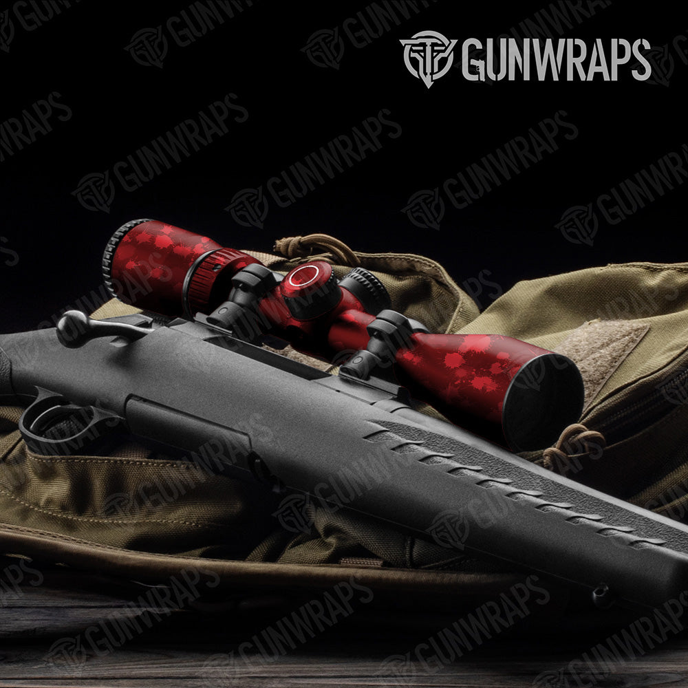 Paintball Elite Red Gun Skin Vinyl Wrap