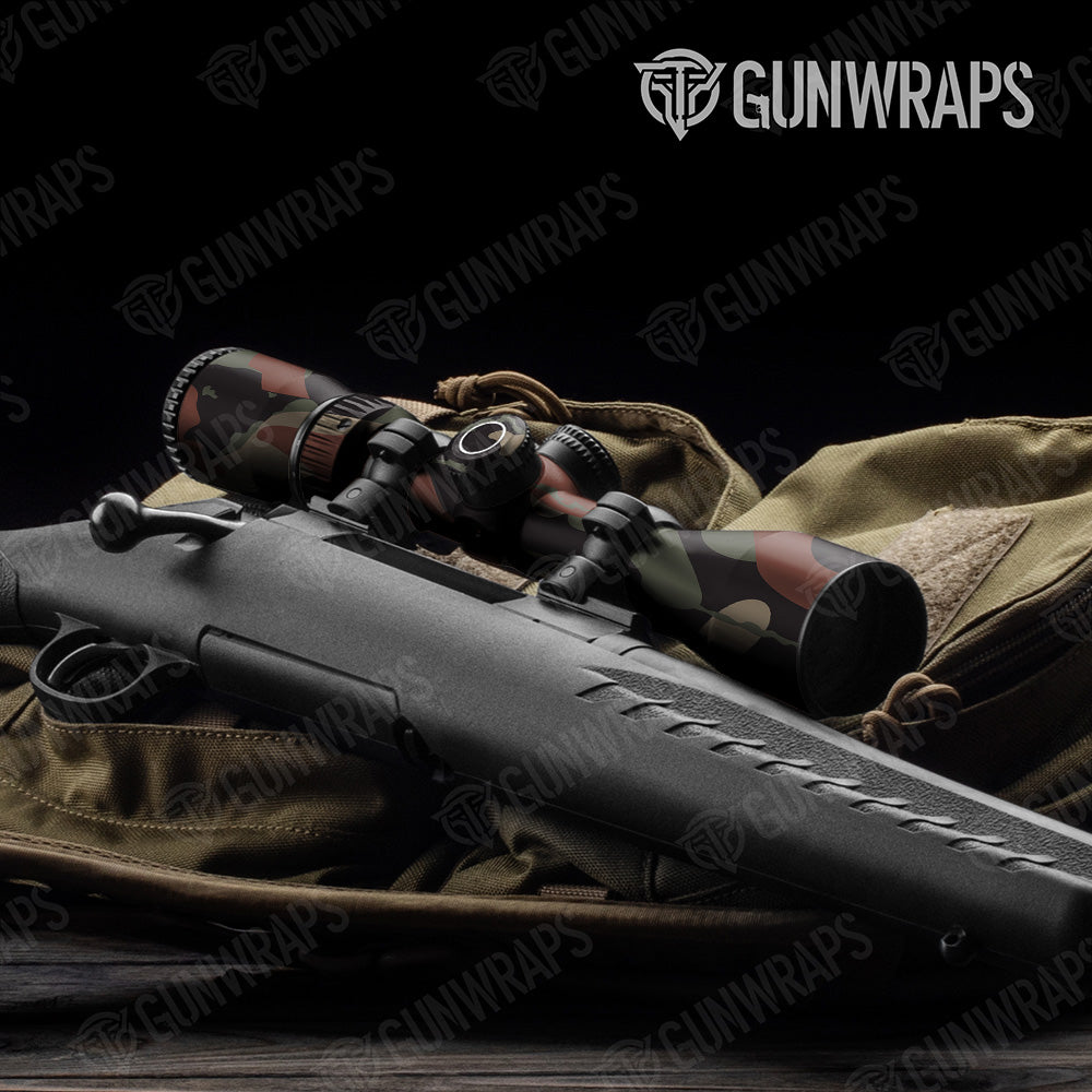 Ragged Militant Copper Gun Skin Vinyl Wrap