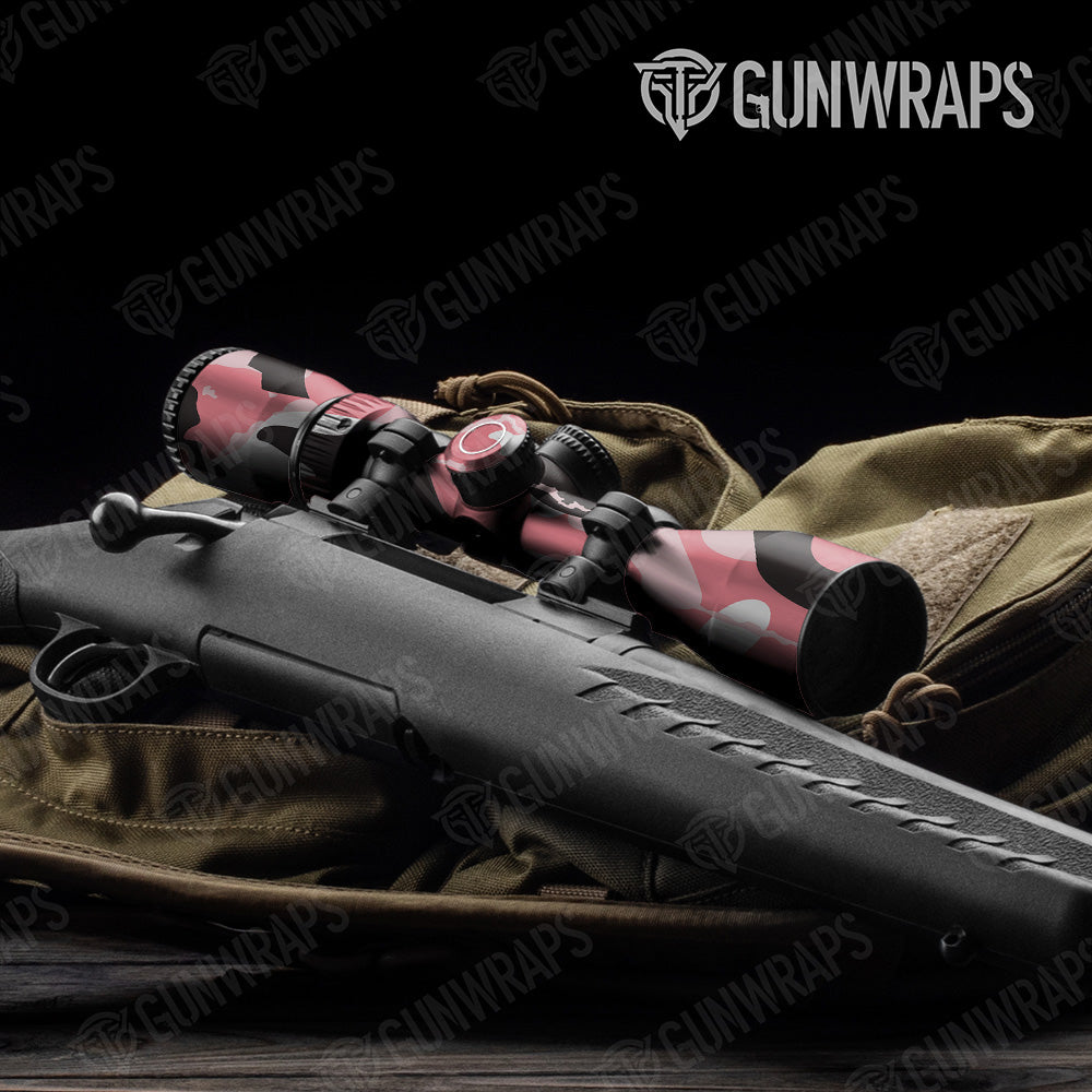 Ragged Pink Gun Skin Vinyl Wrap