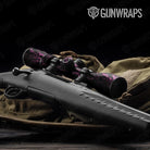 Skull Pink Gun Skin Vinyl Wrap