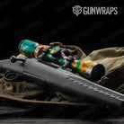 Tie Dye Jungle Fever Gun Skin Vinyl Wrap