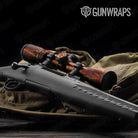 Vietnam Tiger Stripe Autumn Gun Skin Vinyl Wrap