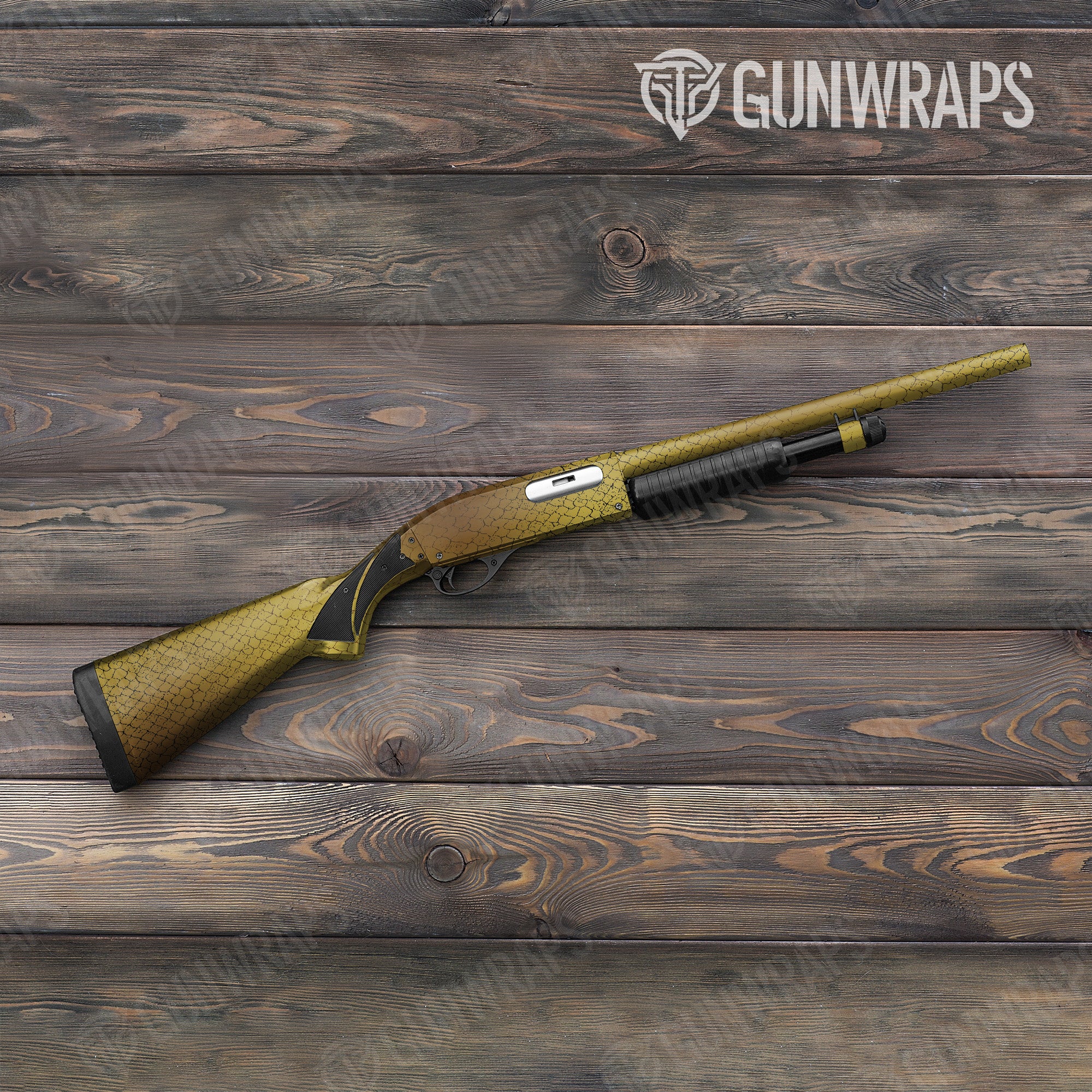 Animal Print Diamondback Gun Skin Vinyl Wrap