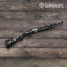 Bandana Black And White Gun Skin Vinyl Wrap