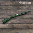 Bandana Green And Black Gun Skin Vinyl Wrap