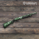Bandana Green And White Gun Skin Vinyl Wrap