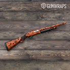 Bandana Orange And Black Gun Skin Vinyl Wrap