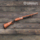 Bandana Orange And White Gun Skin Vinyl Wrap