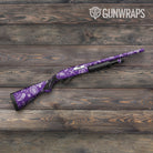 Bandana Purple And White Gun Skin Vinyl Wrap