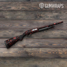 Circuit Board Red Gun Skin Vinyl Wrap