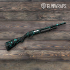 Circuit Board Tiffany Blue Gun Skin Vinyl Wrap