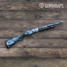 Classic Cool Blue Gun Skin Vinyl Wrap