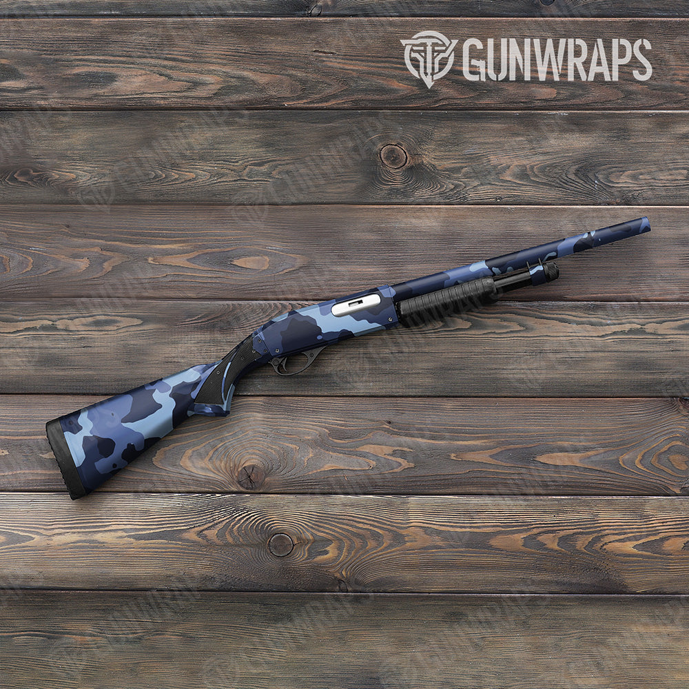 Cumulus Blue Urban Night Gun Skin Vinyl Wrap