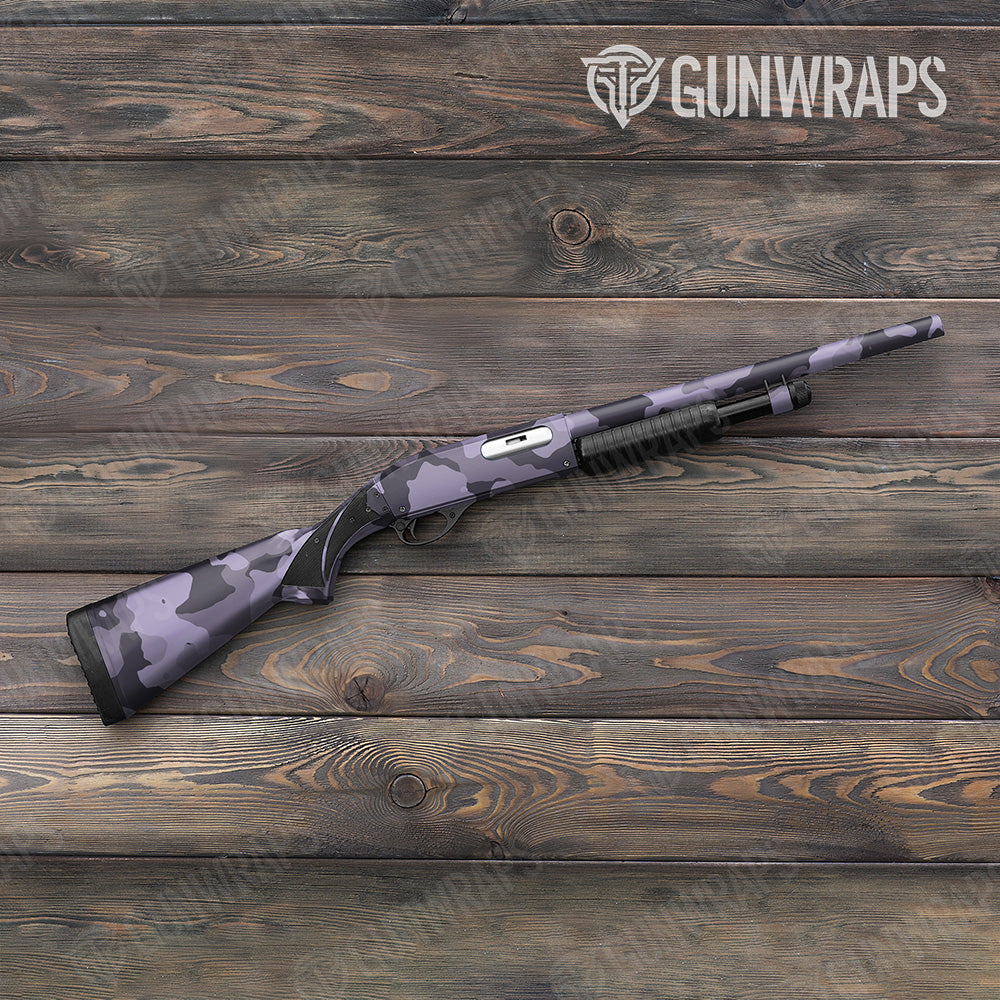 Cumulus Lilac Gun Skin Vinyl Wrap