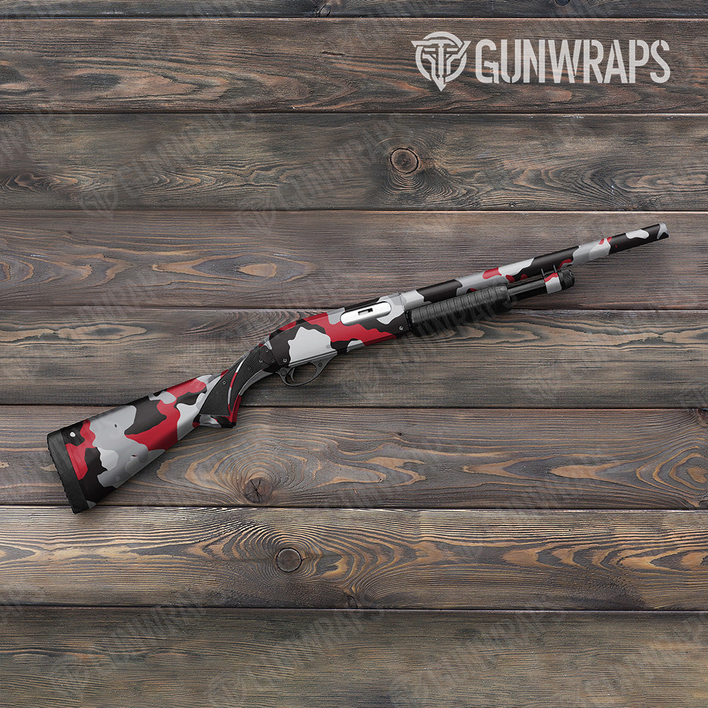 Cumulus Red Tiger Gun Skin Vinyl Wrap
