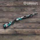 Cumulus Tiffany Blue Tiger Gun Skin Vinyl Wrap