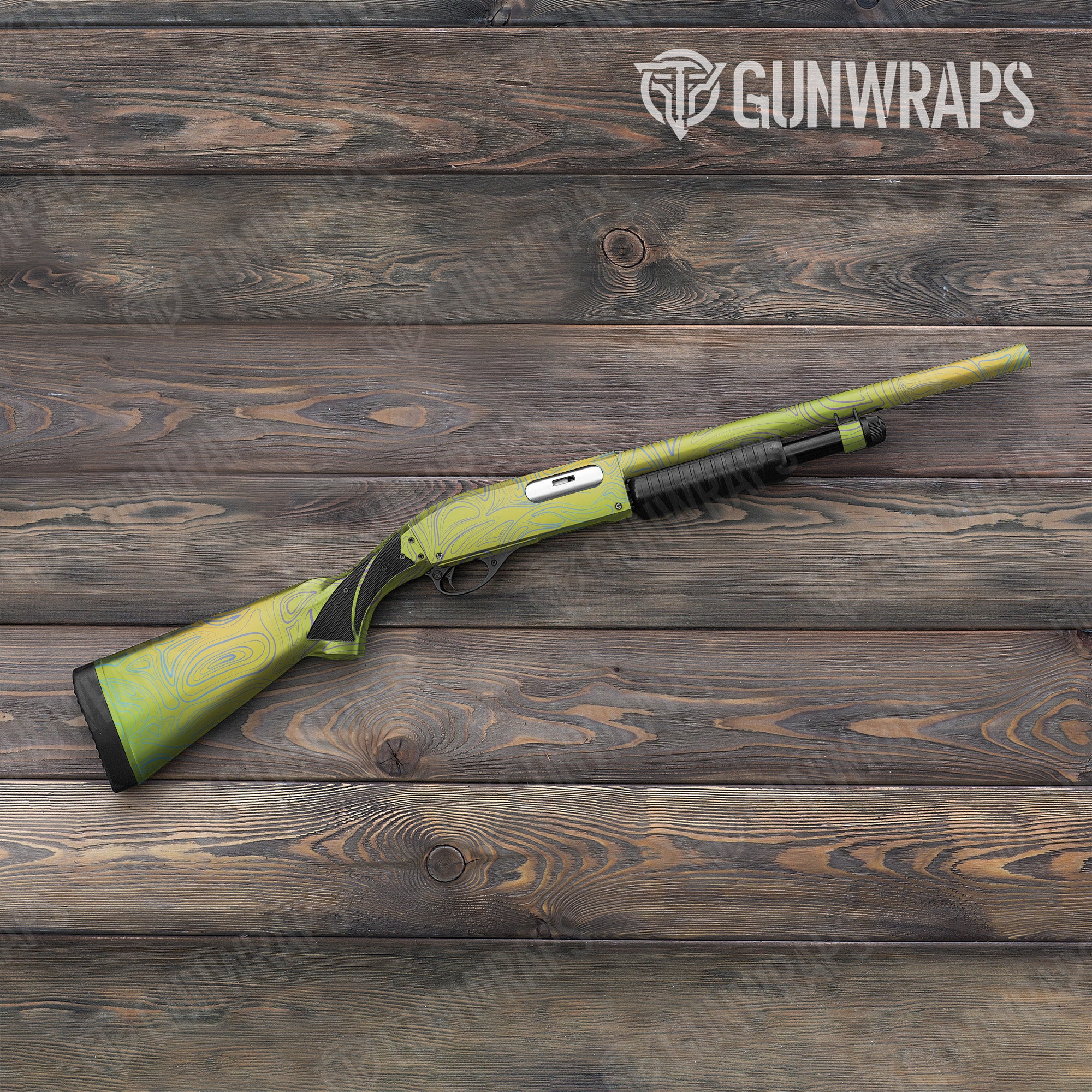 Damascus Carnival Gun Skin Vinyl Wrap