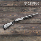 Damascus White Gun Skin Vinyl Wrap