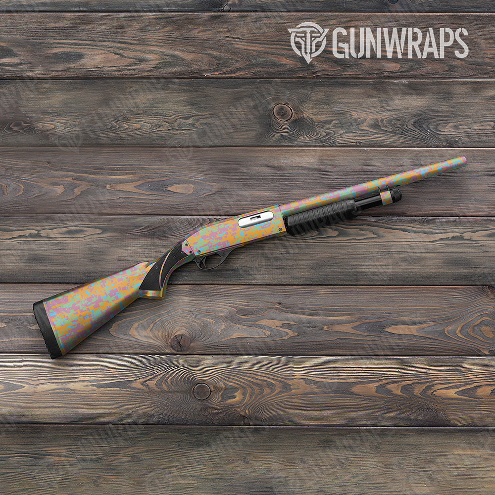 Digital Sherbert Gun Skin Vinyl Wrap