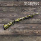 Digital Yellow Tiger Gun Skin Vinyl Wrap