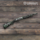 Erratic Green Tiger Gun Skin Vinyl Wrap