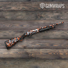 Erratic Orange Tiger Gun Skin Vinyl Wrap