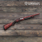Galaxy Red Nebula Gun Skin Vinyl Wrap