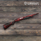 Galaxy Red Gun Skin Vinyl Wrap