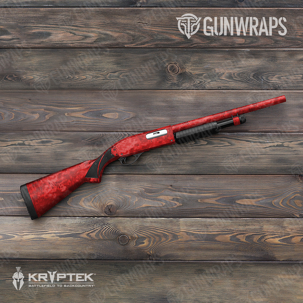 Kryptek Red Gun Skin Vinyl Wrap