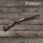 Nature Burning Buck Skull Gun Skin Vinyl Wrap
