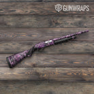 Nature Dry Grassland Pink Gun Skin Vinyl Wrap