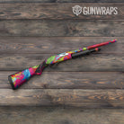 Paint Splatter Magenta Gun Skin Vinyl Wrap