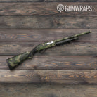 Ragged Army Green Gun Skin Vinyl Wrap