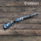 Ragged Cool Blue Gun Skin Vinyl Wrap