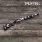 Ragged Pink Tiger Gun Skin Vinyl Wrap