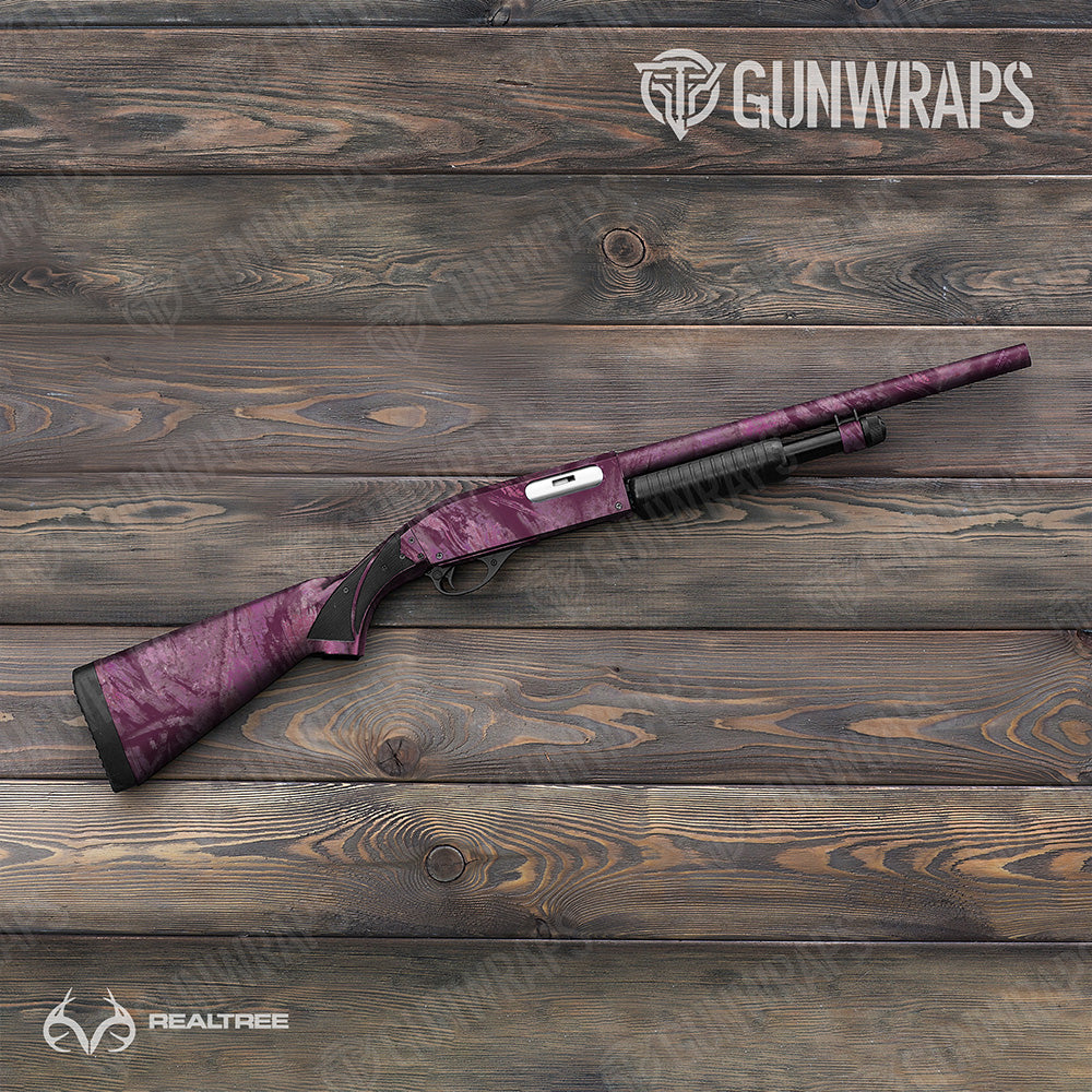 Realtree Aspect Cranberry Gun Skin Vinyl Wrap