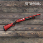 Rust 3D Red Gun Skin Vinyl Wrap