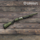 Shattered Army Green Gun Skin Vinyl Wrap